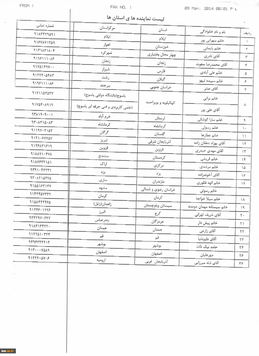 نمایندگان بیمه