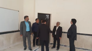 شهردار بجنورد، مهندس کیوان دژهوت، از آموزشکده فنی وحرفه ای پسران بجنورد(دارالفنون)بازدید کرد