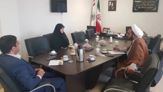 مدیرعامل بنیاد حامیان دانشگاه فنی و حرفه ای با معاون  اوقافی ،حقوقی وامورمجلس سازمان اوقاف و امورخیریه کشور دیدار کرد