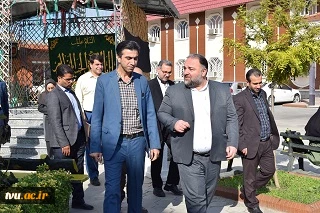 بازدید مهندس نبی هزارجریبی نماینده مردم شریف گرگان و آق قلا در مجلس شورای اسلامی در دانشکده فنی حرفه ای مائده گرگان 2