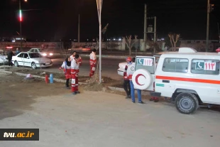 برگزاری مانور زلزله در خوابگاه دانشجویی آموزشکده تربیت بدنی امام علی(ع)
با همکاری هلال احمر شهرستان ملارد 5