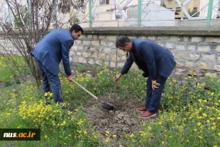 مراسم روز درختکاری در دانشکده فنی شهید چمران گرگان برگزار گردید 3