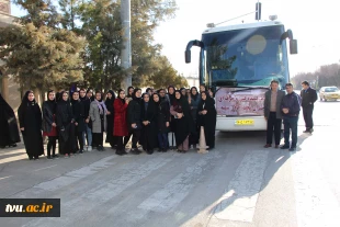 اعزام کاروان دانشجویی راهیان نور آموزشکده فنی وحرفه ای دختران نجف آباد به مناطق عملیاتی جنوب 2