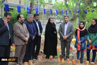 برگزاری جشن نیمه شعبان و افتتاح نخستین مزرعه دانشجویی دانشکده(طرح مدد) در دانشکده فنی و حرفه ای دختران تهران ولی عصر(عج) 7