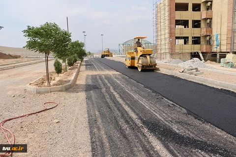 فاز اول آسفالت ساختمان جدید آموزشکده فنی پسران شهرضا به اتمام رسید 19