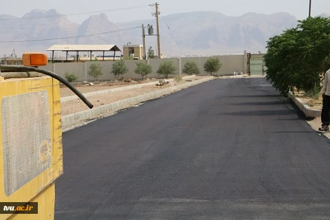 فاز اول آسفالت ساختمان جدید آموزشکده فنی پسران شهرضا به اتمام رسید 22