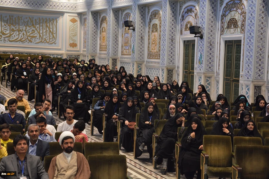 گزیده ای از سخنان آیت الله علم الهدی امام جمعه محترم مشهد در مراسم افتتاحیه بیست و هفتمین مرحله از مسابقات فرهنگی و هنری  8