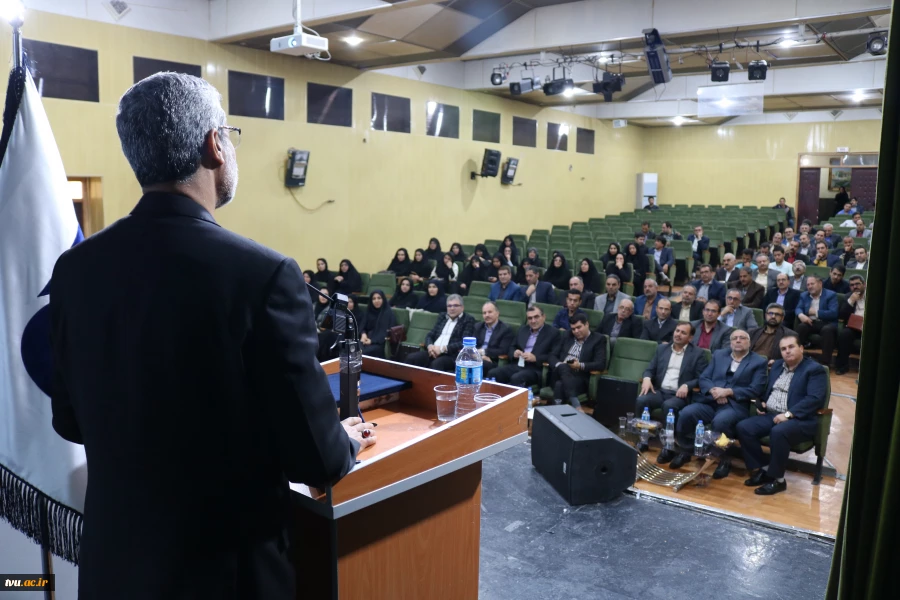 جلسه تکریم دکتر قربانعلی رسام و معارفه مهندس شیر محمد برزگر در دانشگاه فنی و حرفه ای خراسان شمالی 7