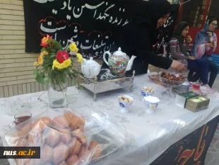 برگزاری مراسم قرائت زیارت عاشورا و عزاداری حسینی برای جاماندگان  اربعین درخوتبگاه  آموزشکده فنی  و حرفه ای دختران نجف آباد 5