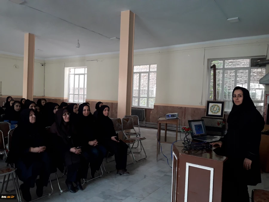 برگزاری گارگاه آموزشی  تاثیر ورزش بر سلامتی جسمانی و روحی  در آموزشکده فنی و حرفه ای دختران ارومیه 2