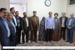 دیدار مسئولان آموزشکده پسران شهرضاباخانواده شهدا وجانبازان 4