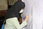 مراسم بزرگداشت شهادت سردار سرافرازسپهبد قاسم سلیمانی در دانشکده فنی و حرفه ای دختران تهران ولی عصر(عج) برگزار شد. 7