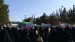 حضور پر شور دانشجویان آموزشکده فنی دختران میبد در راهپیمایی 22 بهمن 4