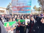 حضور پرشور دانشجویان، اساتید و کارکنان دانشکده سمیه در راهپیمایی 22 بهمن 7