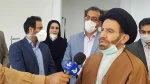 بازدید نماینده ولی فقیه و امام جمعه خرم آباد از کارگاه تولید ماسک دانشکده فنی و حرفه ای دختران خرم آباد 2