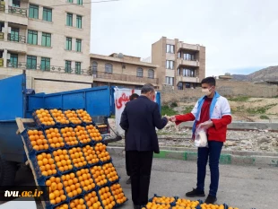 در راستاس مسولیت اجتماعی دانشگاه صورت گرفت: ضدعفونی برخی از مناطق پرخطر ایلام/ تولید 2000عدد ماسک/ انجام تب سنجی و غربالگری توسط کانون هلال احمر آموزشکده فنی پسران ایلام 2