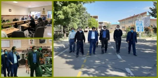 بازدید دکتر طاهری "نماینده محبوب زنجان در مجلس شورای اسلامی" از دانشگاه فنی و حرفه ای استان زنجان