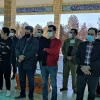 مراسم غبار روبی مزار شهداء با حضور کارکنان دانشکده فنی شهیدرجایی قوچان برگزارشد 2