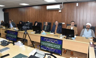 با حضور حجت‌الاسلام و المسلمین دکتر مصطفی رستمی، دکتر زمانی و اعضای هیئت رئیسه دانشگاه برگزار شد:

مراسم معارفه مسئول نهاد نمایندگی مقام معظم رهبری در دانشگاه ملی مهارت 8